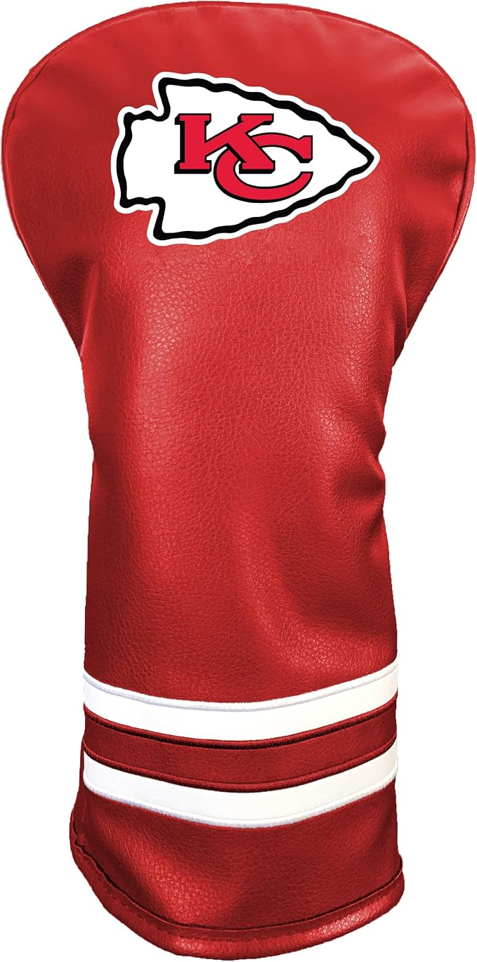 Team Golf NFL Vintage Driver Golf Club Headcover (Printed), Form Fitting Design, Retro Design with Fleece Lining for Extra Club Protection