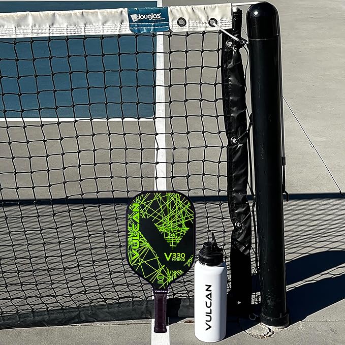 Vulcan | V330 Pickleball Paddle | Hybrid Performance | Polypropylene Core - Fiberglass Surface | USAP Approved | Multiple Colors