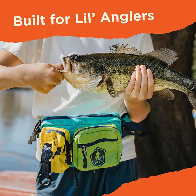 Catch Co Mystery Tackle Box Lil' Prowler Sling Fishing Lure Kit with Bonus | Multi-Color Sling Pack, Bonus Multi-Species Bait, Fishing Gear Storage, and Decal