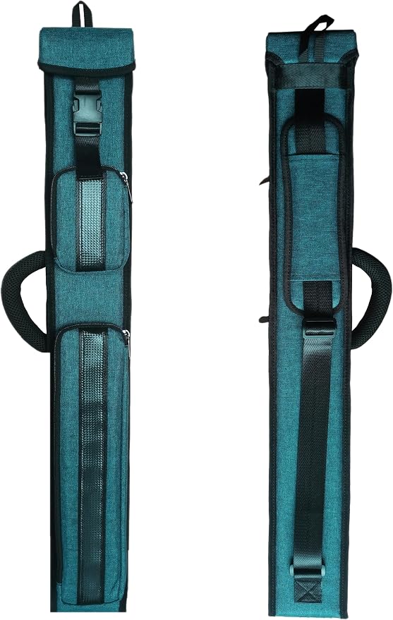 Champion 2X2,2X3,3X4 Nylon/Leatherette Billiard Pool Cue Stick Hard Case