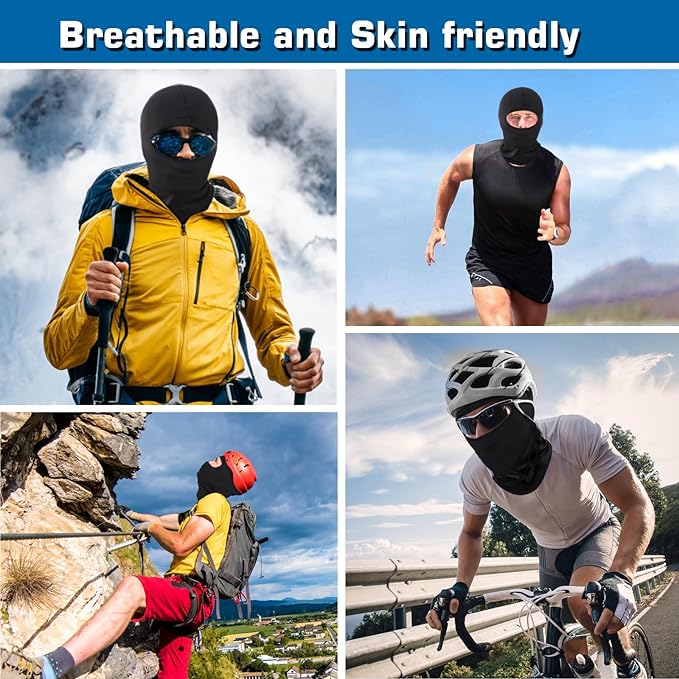 Xeoxarel Balaclava Ski Mask for Men/Women (Available in 2/3/4/5/36 Pack)