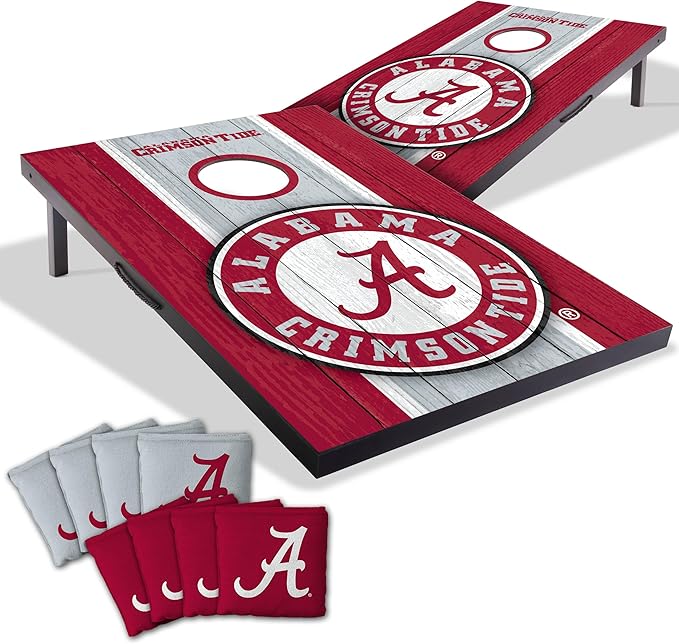 YouTheFan NCAA 2' x 3' Portable Cornhole Game with Logo Bags
