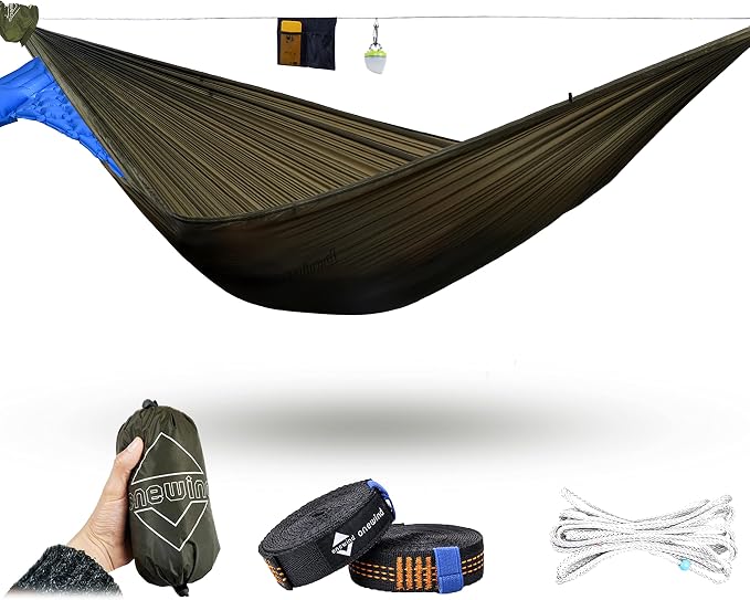 onewind Ultralight Double Layer Hammock with Mosquito Net for Camping Hiking Backpacking