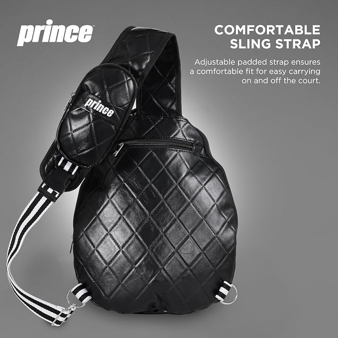 Prince - Pickleball Sling Bag, Lightweight Crossbody Backpack