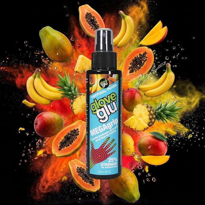 Gloveglu MEGAgrip Goalkeeper Glove Grip Spray | Advanced Goalkeeper Glove Palm Grip Reviver | Improved Catching & Better Ball Handling