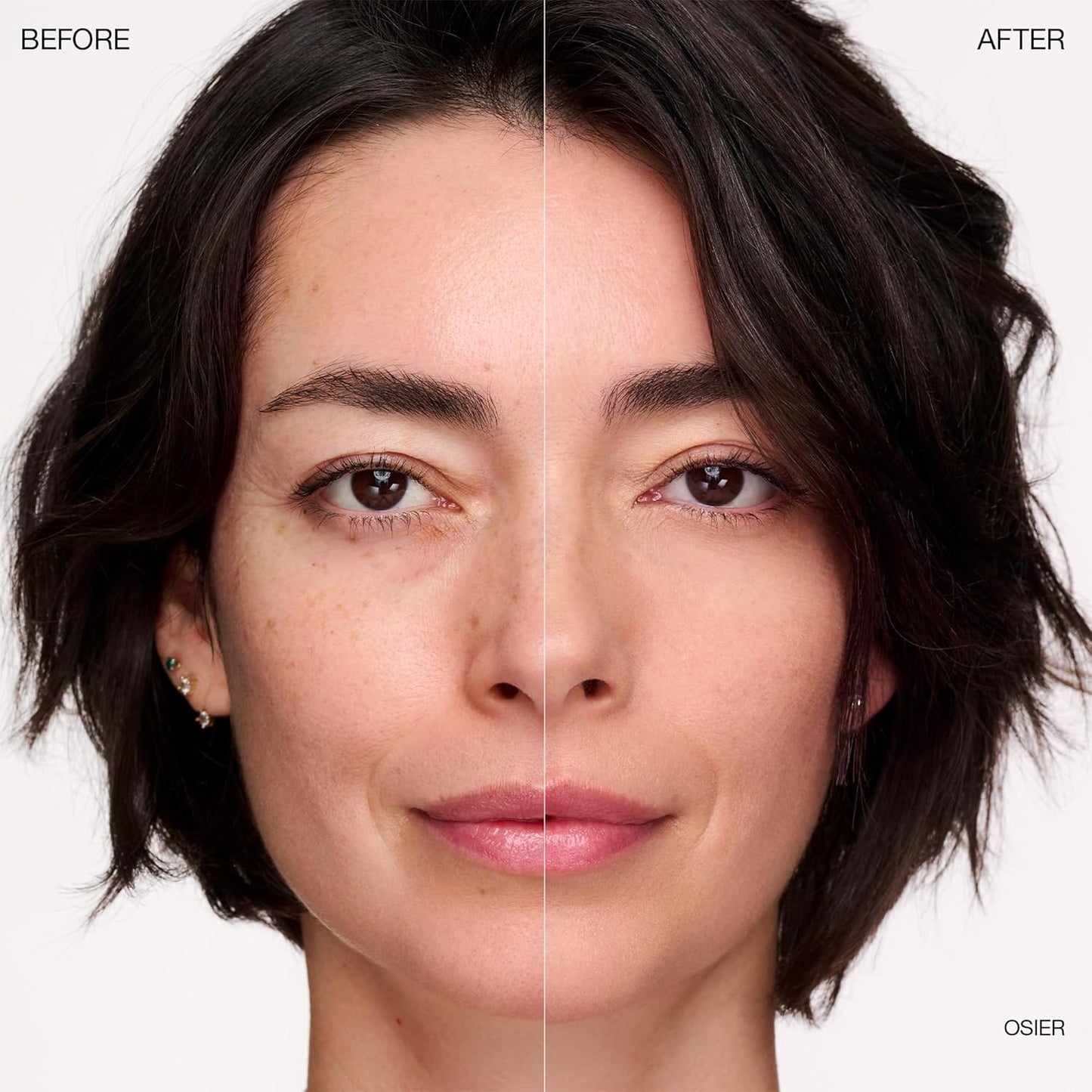 Ogee Complexion Perfecting Under Eye Concealer - Certified Organic Full Coverage Concealer - Buildable Coverage - OSIER 1.75W - Light Medium (Olive Undertones)