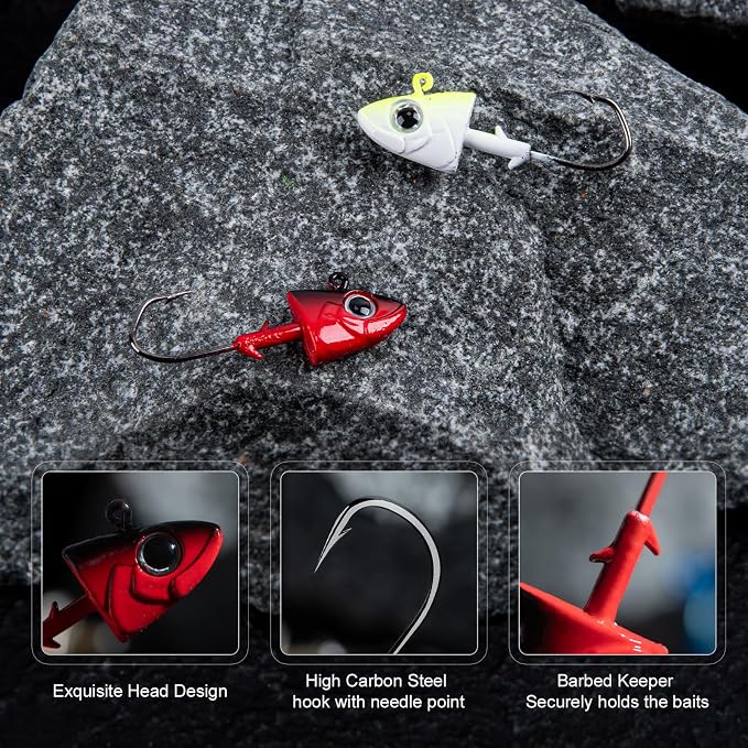 Goture Fishing Lures Kit, 78pcs Bass Fishing Kit Including Soft Plastic Baits, Minnow, Crankbaits, Hooks,Swivels,Sinker Weights, Soft Bait Bag, Freshwater Fishing Gear Bass Lure Set, Gifts of Men