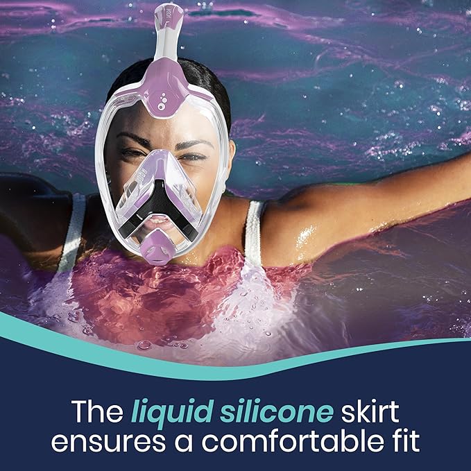Phantom Aquatics Voda Full Face Snorkel Mask