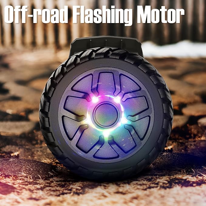 LIEAGLE Hoverboard, 6.5" Self Balancing Scooter Hover Board with Bluetooth Wheels LED Lights for Kids Adults
