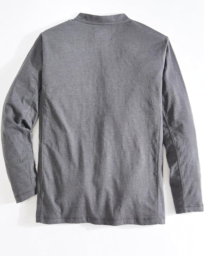Venado Henley Long Sleeve Shirts for Men - Mens Henley with Flex Material