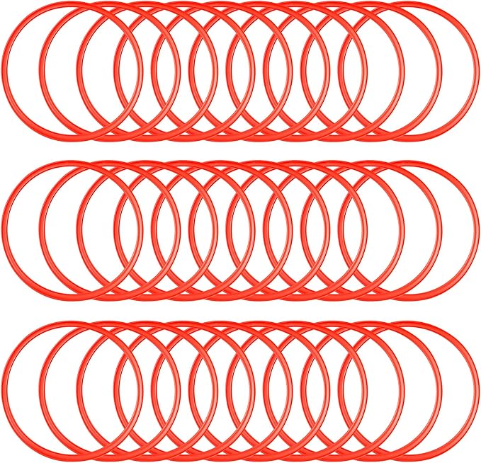 Deekin Agility Rings Speed and Agility Training Rings Exercise Speed Circle Jumping Hoops for Training Toss Equipment