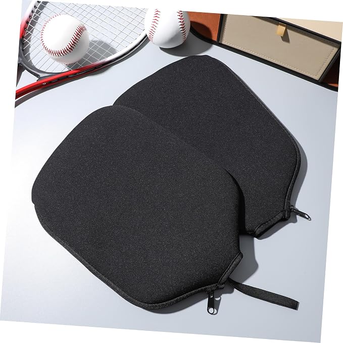 Milisten 2-Pack Pickleball Paddle Sleeves Waterproof Neoprene Racket Covers Storage Pouch Portable Beach Tennis Paddle Holder for Outdoor Sports