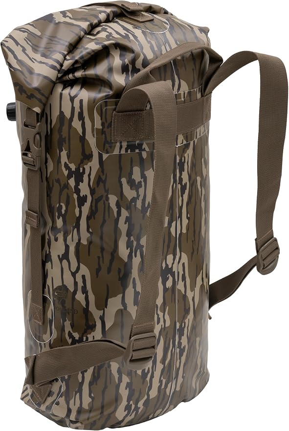ALPS OutdoorZ Ducks Unlimited Guardian Backpack Dry Bag, 35L - Mossy Oak Original Bottomland