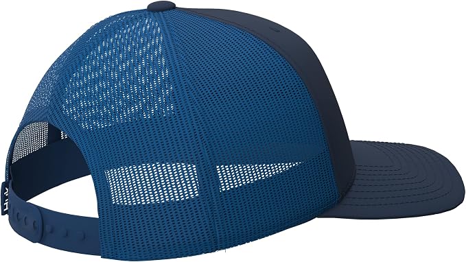 HUK Men's Mesh Trucker Snapback Hat | Anti-Glare Fishing Hat