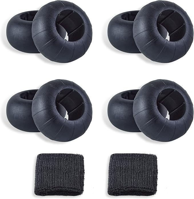Bat Grip Choke Up Rings,Premium Choke Up Rings, Pressure Baseball Rings,Including: 8 Pack Choke up Rings, 2 Wrist Protectors