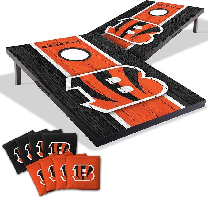 YouTheFan NFL 2' x 3' Portable Cornhole Game with Logo Bags