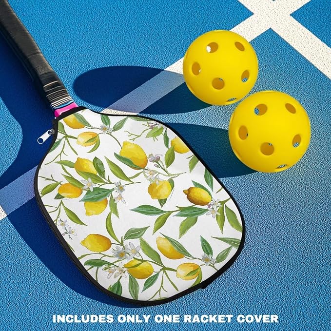 Blue Camo Corgi Pattern Print Pickleball Paddle Covers Only Paddles Holder Sleeve Fits Most Rackets