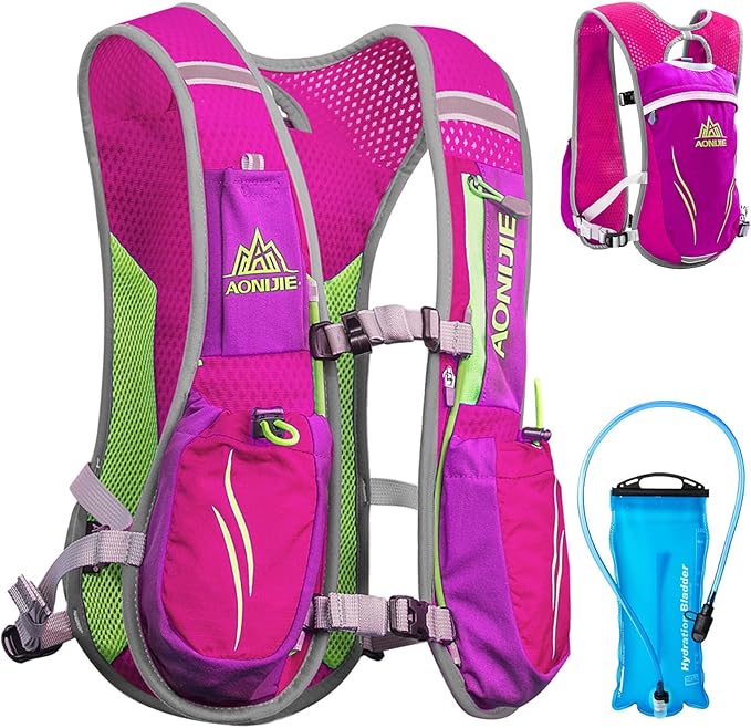 TRIWONDER Running Vest Hydration Pack Backpack for Men & Women, Lightweight Trail Marathon Run Race Vest for Cycling Jogging