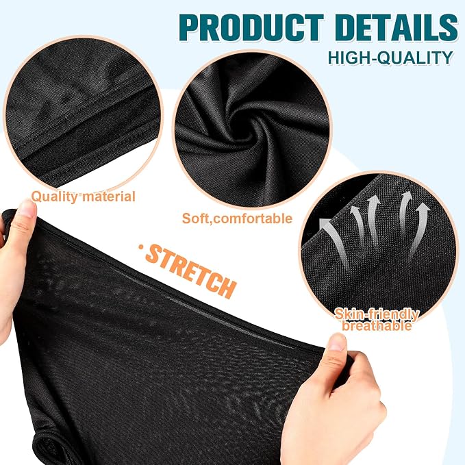 Vicenpal 30 Pcs Balaclava Ski Mask Full Face Cover Neck Gaiter UV Sun Protection for Outdoor Sports Cycling Bandana