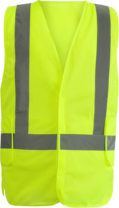 NYOrtho High Reflective Vest - Construction Vest - Universal Fit - ANSI/ISEA Class 2 - Sweat-Free With Reflective Material
