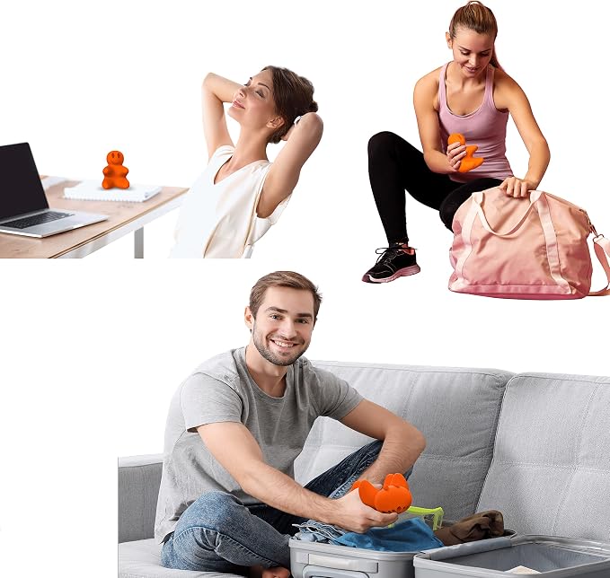 LittleMum Trigger Point Massager Dolly, Myofascial Release Occipital Neuralgia, Neck & Shoulder Pain, Tension Headache, TMJ