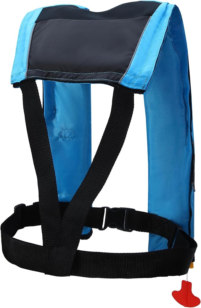 Automatic Inflatable Life Jackets for Adults Life Vests PFD Low Profile Load Capacity Up to 330lbs