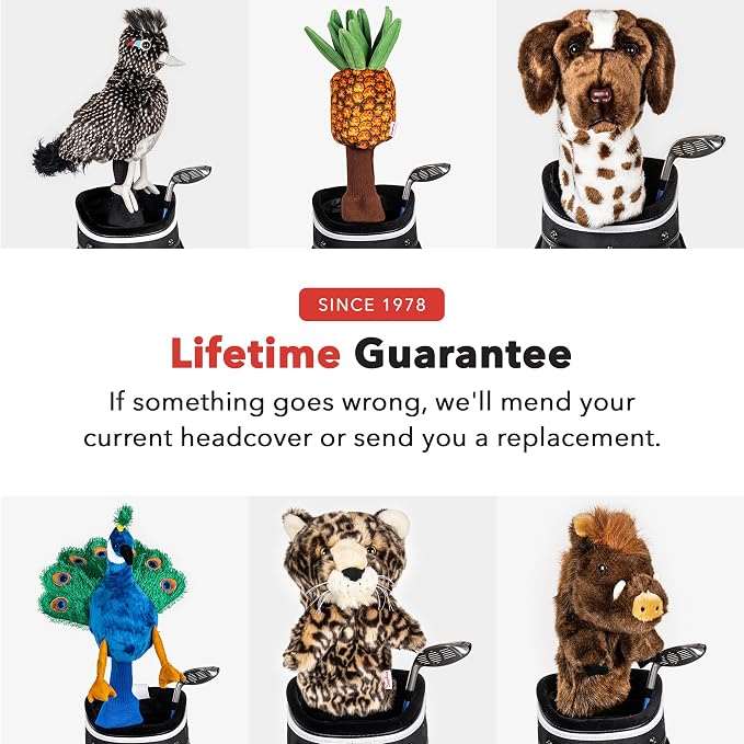 Daphne's Headcovers Pineapple Driver Headcover | Premium Driver Headcovers | Funny Golf Club Covers | Stylish Protection for Your Clubs | Men's Golf Gear | Driver Headcover for Men and Women
