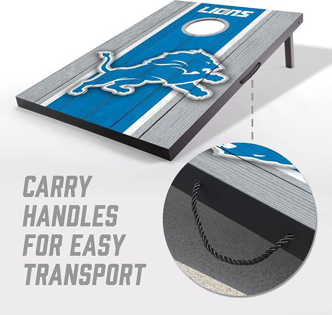YouTheFan NFL 2' x 3' Portable Cornhole Game with Logo Bags