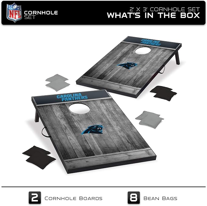 Wild Sports 2'x3' MDF Wood NFL Cornhole Set