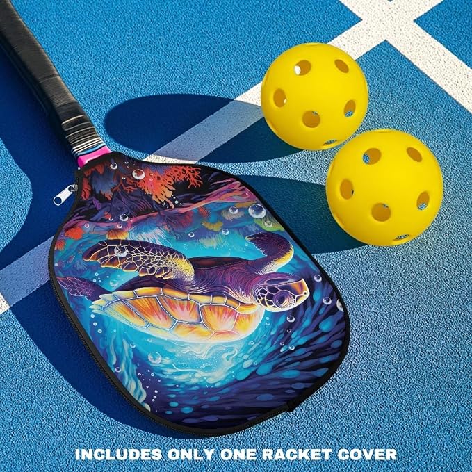 Blue Camo Corgi Pattern Print Pickleball Paddle Covers Only Paddles Holder Sleeve Fits Most Rackets