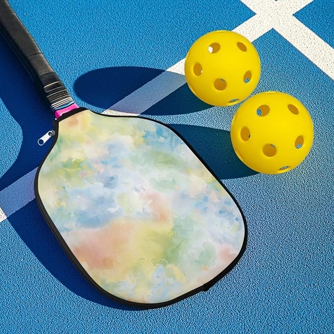 Pickleball Paddle Covers, Fits Standard Pickleball Racquets, Durable Zippered Paddle Cover Universal 8.6 x 11.4Inch