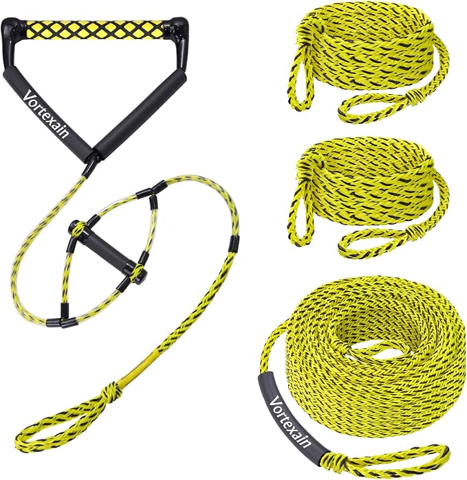 75ft Wakeboard Rope with Handle for Wakeboarding Waterskiing and Wakesurfing