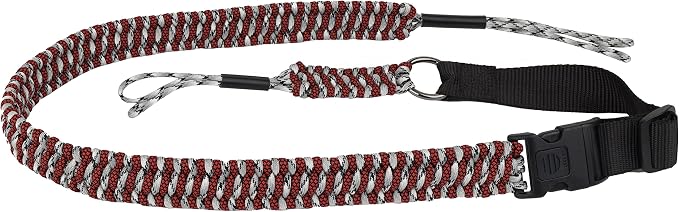 SUNYA Paracord Compound Bow Sling with V2 Upgraded Magnetic Connection System. Lightweight Hands Free Shoulder Carrying Sling for Bow Hunting, Field Archery and 3D