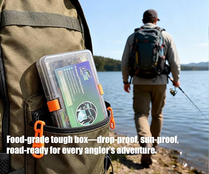 Elite Bass Fishing Tackle Box Kit - All-in-One Lure Set | Fully loaded with zero junk fillers. Premium Gear Gift for beginners, teens, Men, Dad, Weekend & Progressive Anglers