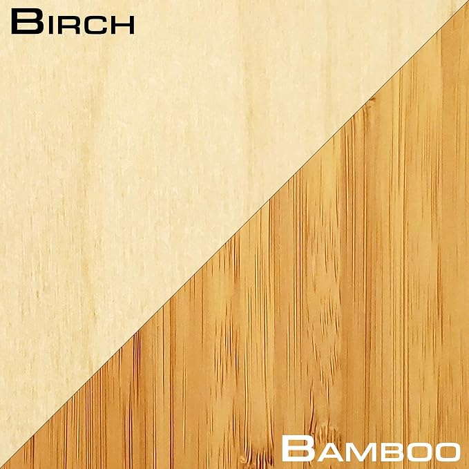 Grassracks Bamboo & Birch Snowboard Rack and Skateboard Rack - Moloka`i Series Snowboard Wall Mount