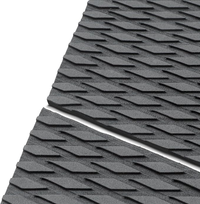 Hjdeck Boat Flooring EVA Foam Boat Decking Marine Carpet Non-Slip Decking Sheet Self-Adhesive Marine Flooring for Fishing Boat Kayak Yacht RV Swimming Pool Golf Cart 94.5"x23.6"/16.1"/11.8"