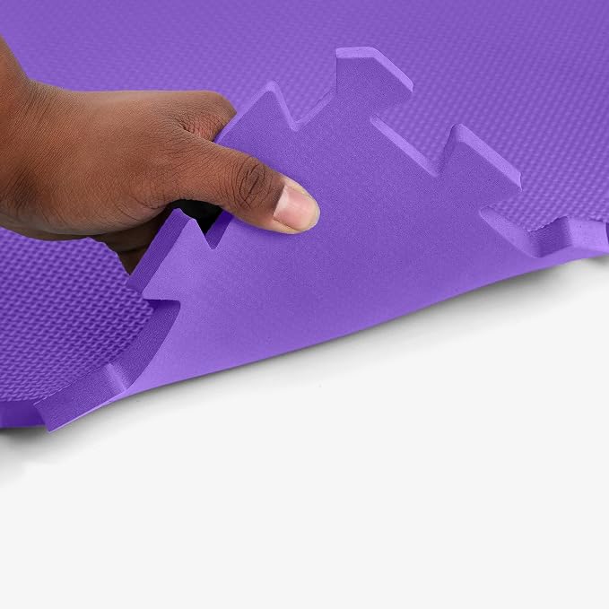 Flooring Inc's Puzzle Exercise Mats, EVA Foam Interlocking Floor Mats for Protective, Cushioned Workout Flooring for Home and Gym Equipment, Multiple Sizes & Colors
