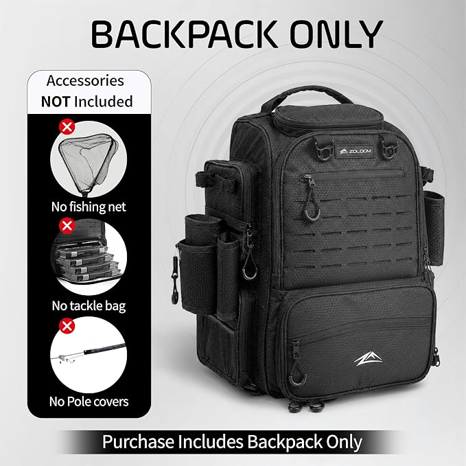 Fishing Backpack only