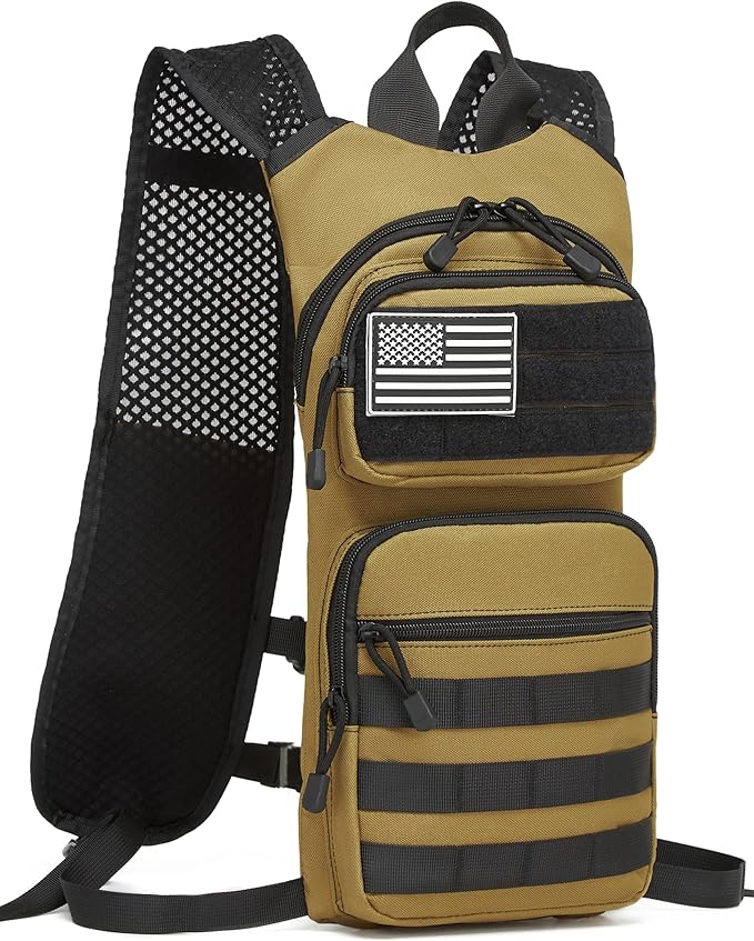 Insulated Hydration Pack Hiking Water Backpack Running Vest with 3L TPU Bladder Bag for Marathon Cycling Men