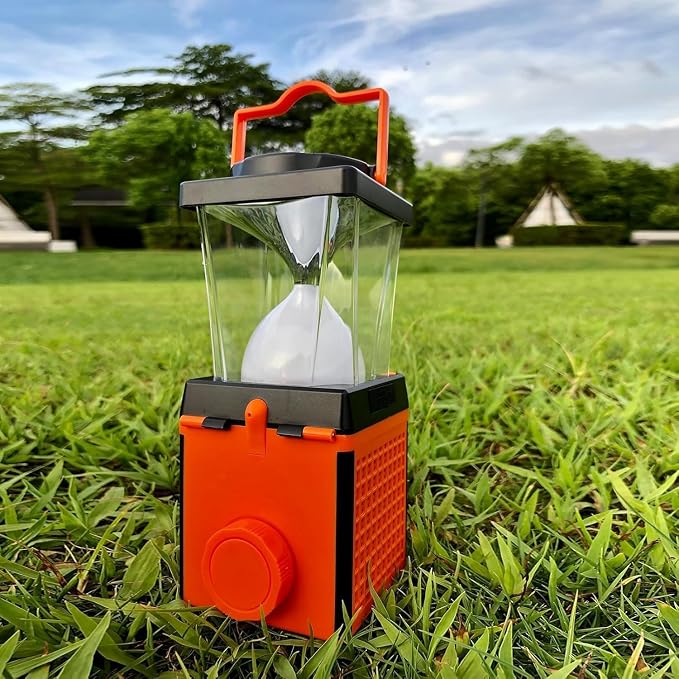 Environmentally Conscious Lighting, Saltwater Camping Lantern - Survival & Emergency Outdoor Ligh Simply add Salt Water to Activate The Light. It's that Easy