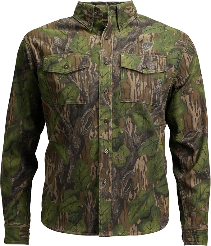 BLOCKER OUTDOORS Lightweight Finisher Turkey Hunting Button-Up Shirt