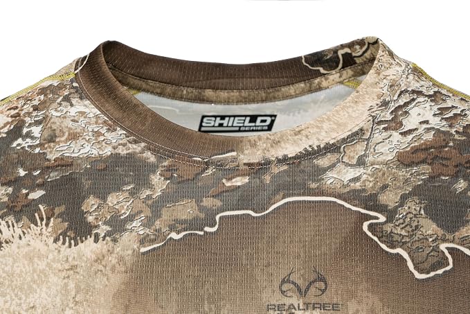 Scent Blocker Shield Series Angatec Performance Shirt, Hunting Clothes for Men (RT Excape, XX-Large)