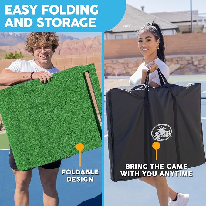 MD Sports Big Sky Putting Green Golf Training Games Pong Style, Perfect for Golf Game Practice