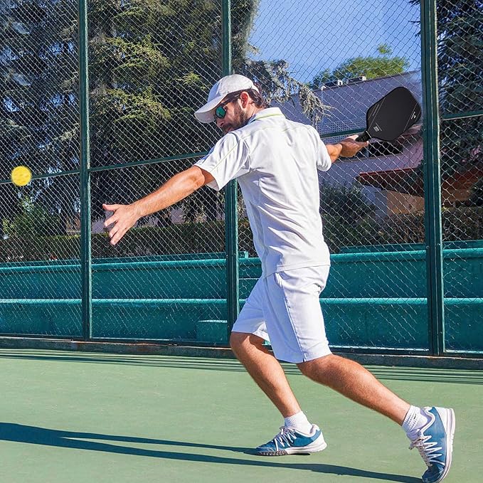 FH-500 T700 Pickleball Racket, 14MM Thick Two-Handed Offensive Pickleball Racket, Speed and Control