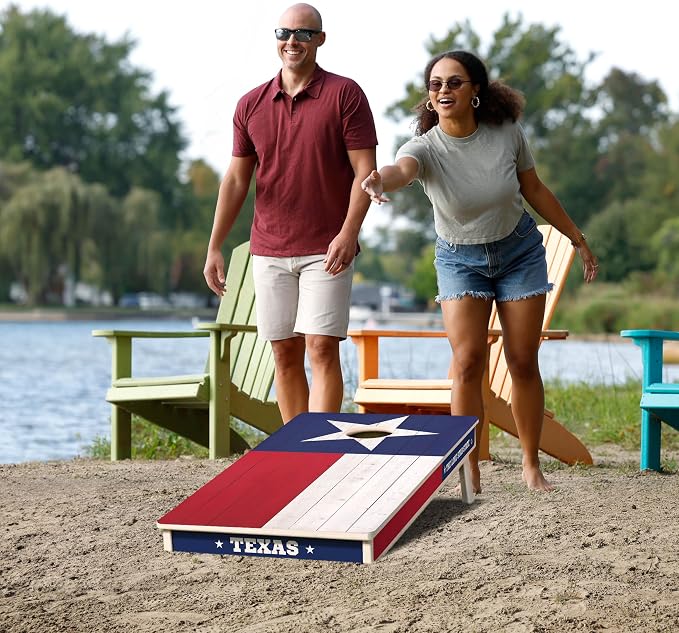 YouTheFan 2' x 4' Professional Wood Cornhole Game