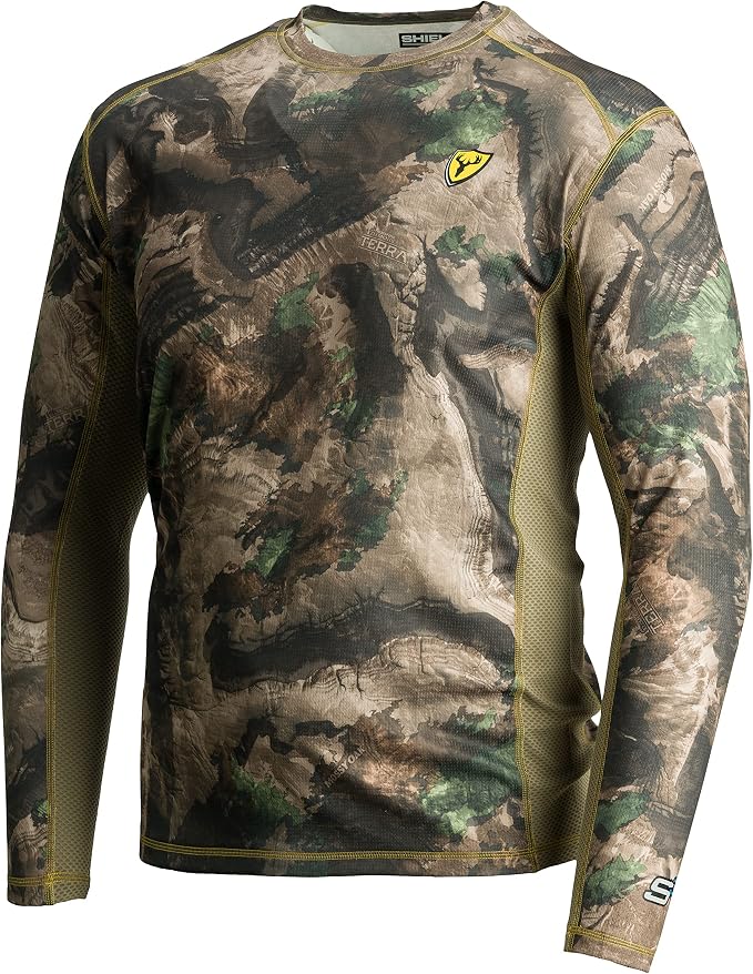 SCENTBLOCKER Angatec Long Sleeve Performance Shirt, Hunting Clothes for Men
