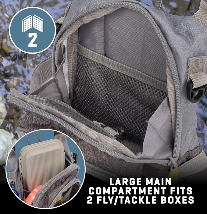 Allen Company Bear Creek Micro Fly Fishing Chest Pack