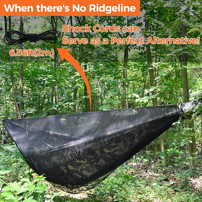 onewind Ultralight Double Layer Hammock with Mosquito Net for Camping Hiking Backpacking