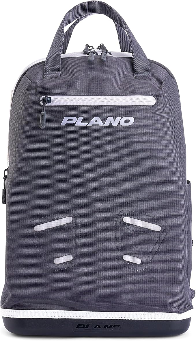 Plano Weekend Softside 3700 Tackle Backpack, Cutting-Edge Fishing Tackle Bag, Molded Waterproof Base, Spacious Storage, Die Cut Tool Sleeves, Daisy Chain Attachment Points