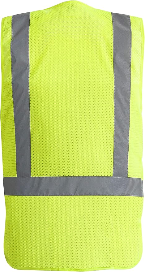 NYOrtho High Reflective Vest - Construction Vest - Universal Fit - ANSI/ISEA Class 2 - Sweat-Free With Reflective Material